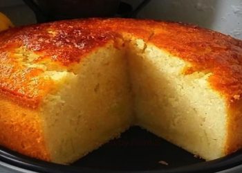 Gâteau au lait et à la semoule