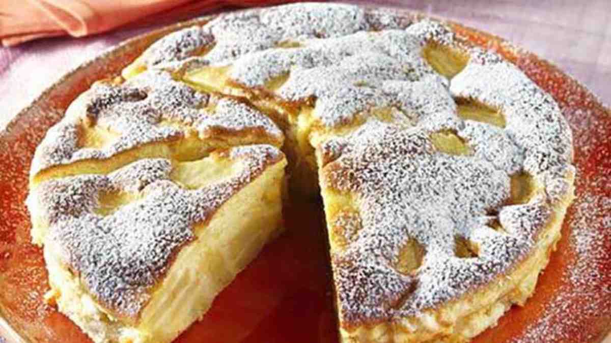 Gâteau Flan aux Pommes
