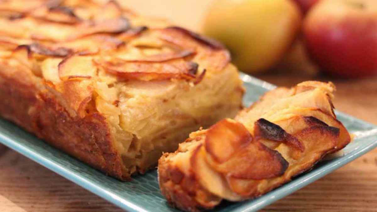 Cake aux pommes à l’ancienne