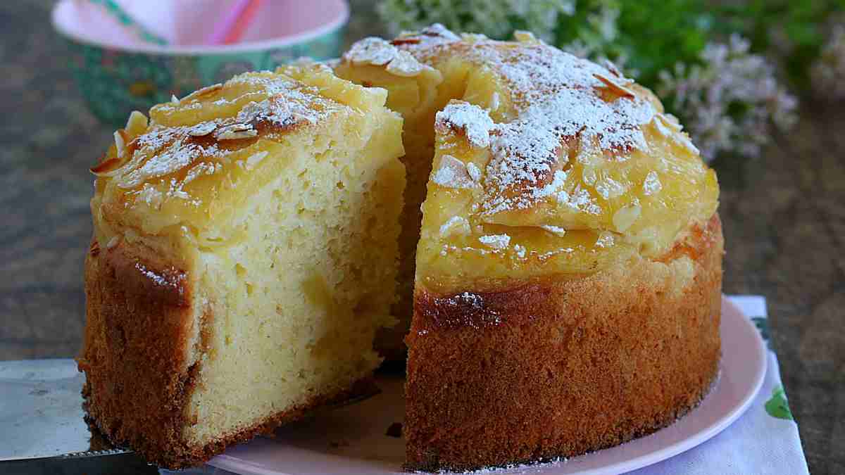 Gâteau au yaourt et à l’ananas