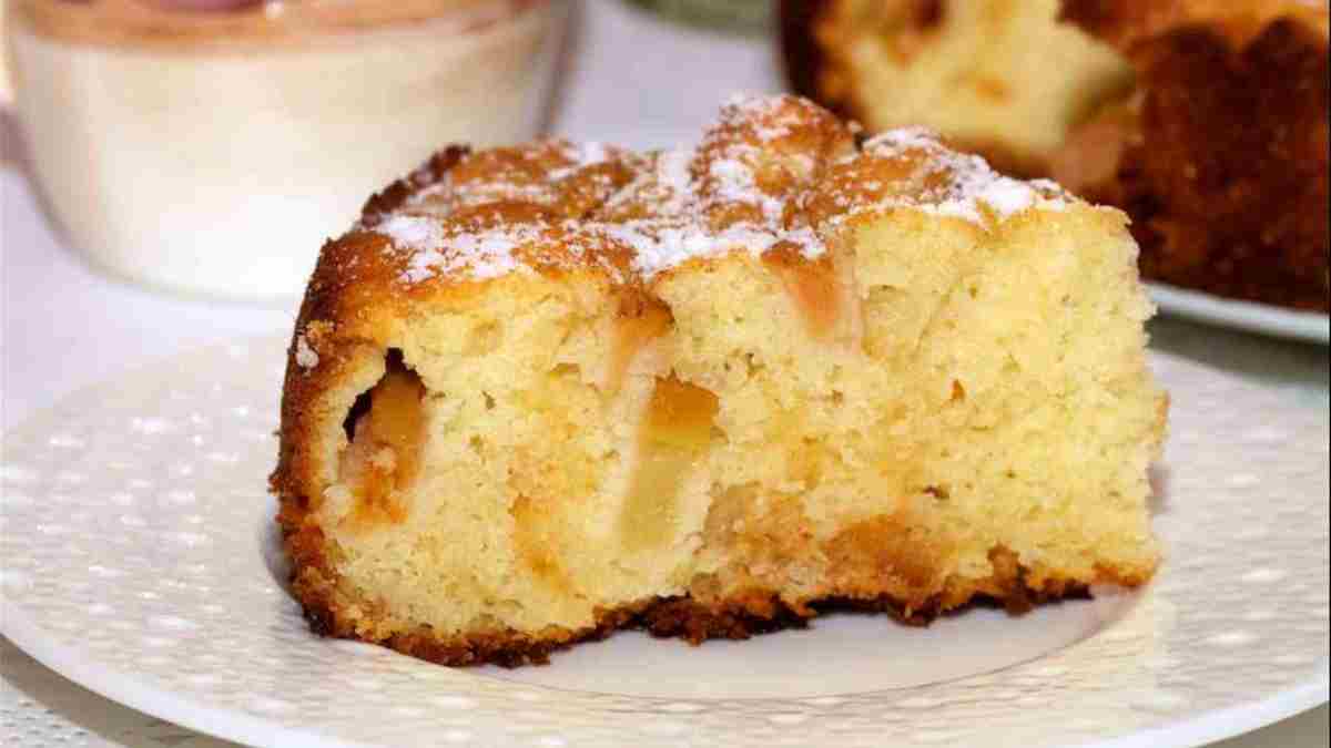 Tarte de pommes au fromage blanc