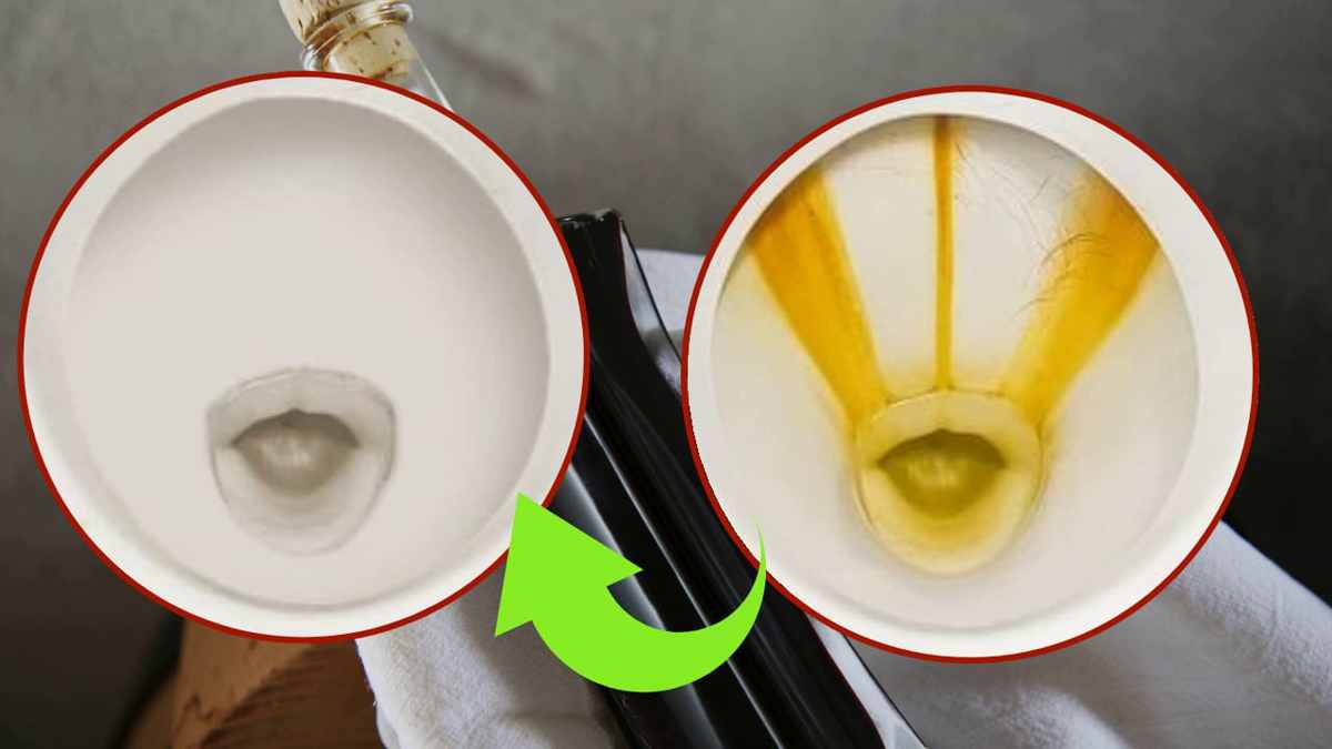 Vinaigre blanc dans les toilettes