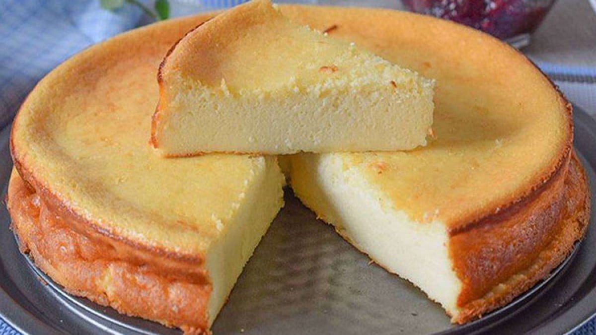 Gâteau au fromage blanc parfumé au citron