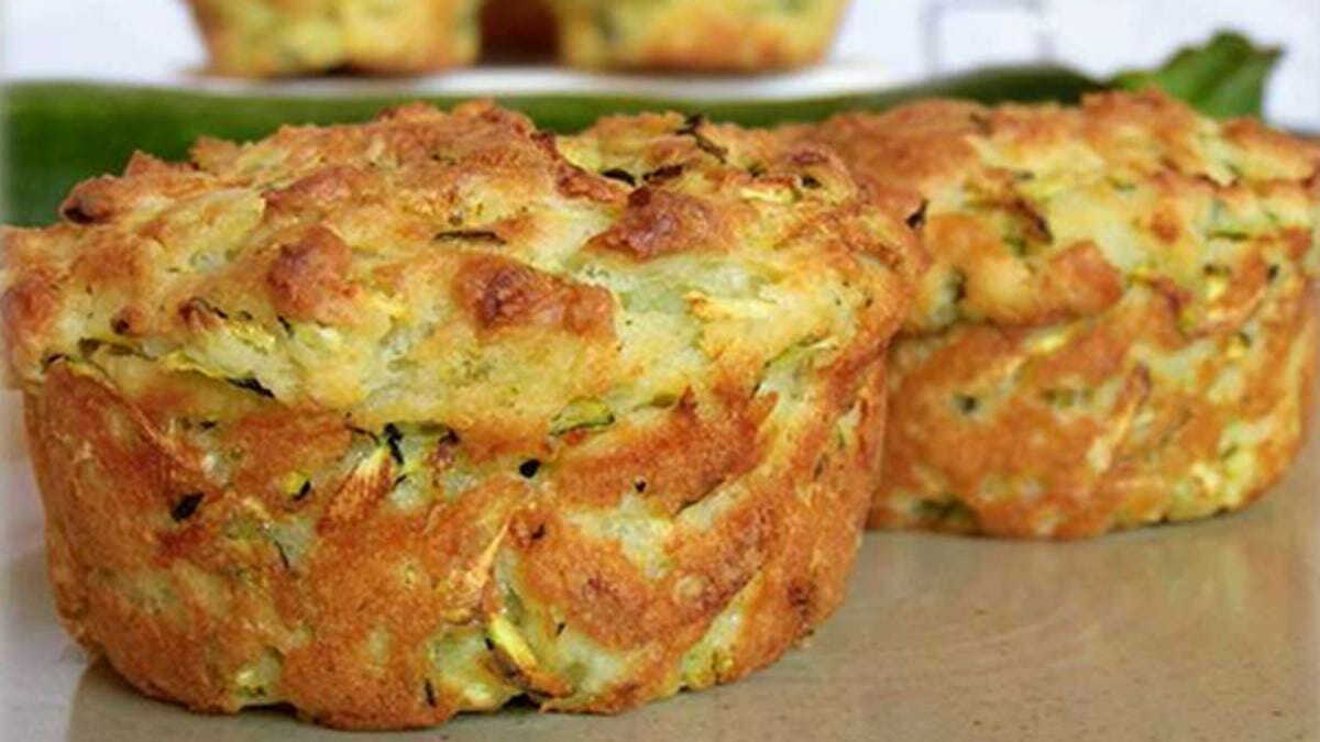 Moelleux au chèvre et à la courgette