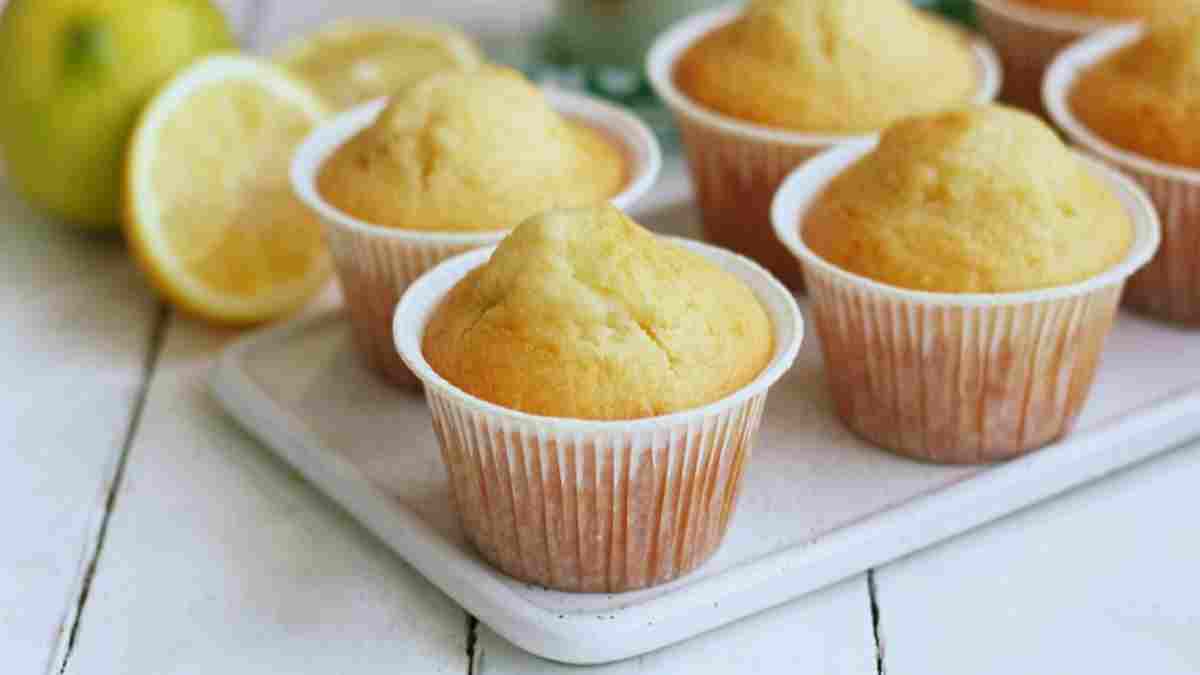 Muffins au citron et au yaourt