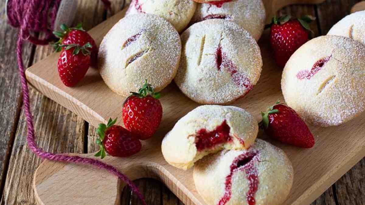Biscuits aux fraises