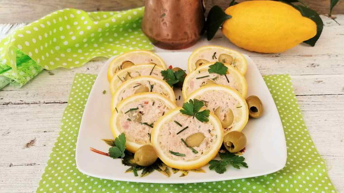 Citrons farcis au thon