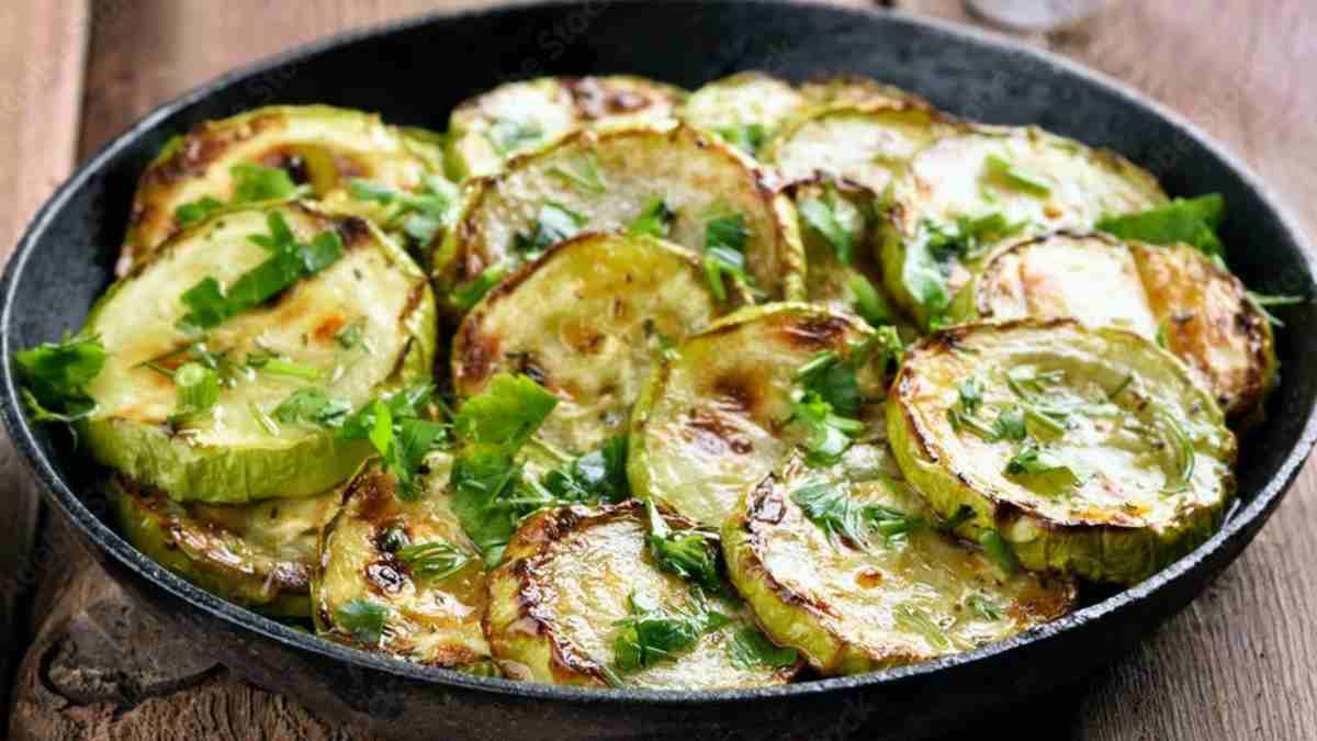 Courgettes à la poêle