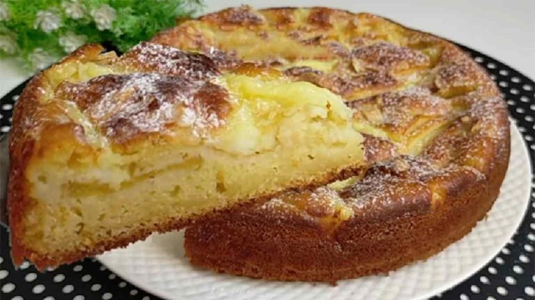 Gâteau Aux Pommes Et Crème Anglaise Hyper Crémeux Jo Viral