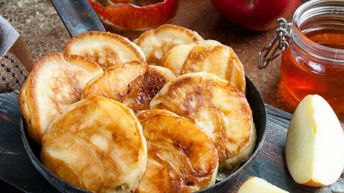 Pancakes aux pommes