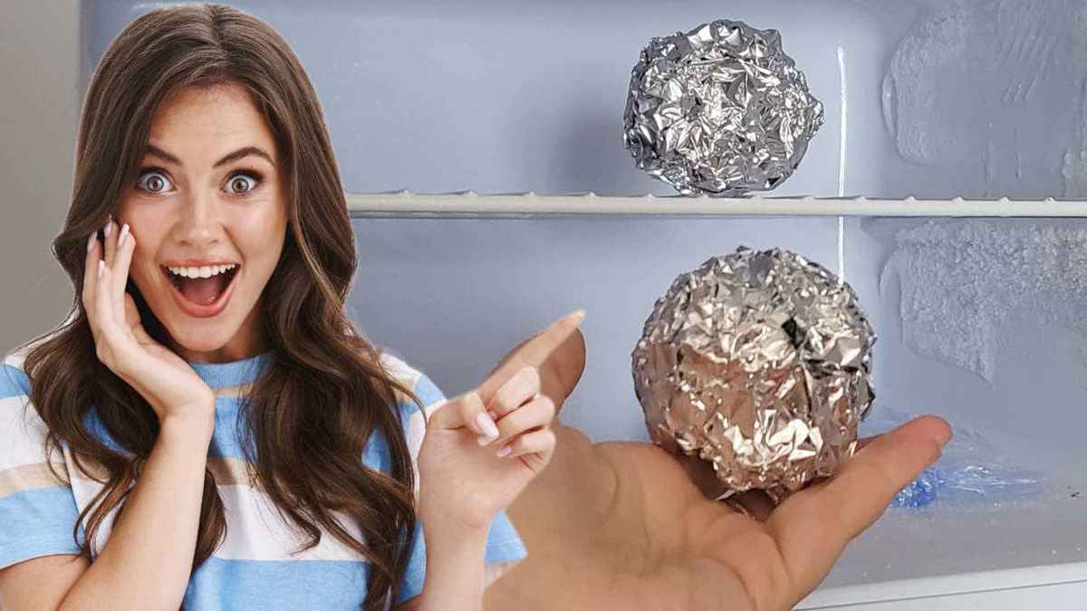 Pourquoi mettre deux boules de papier aluminium au frigo