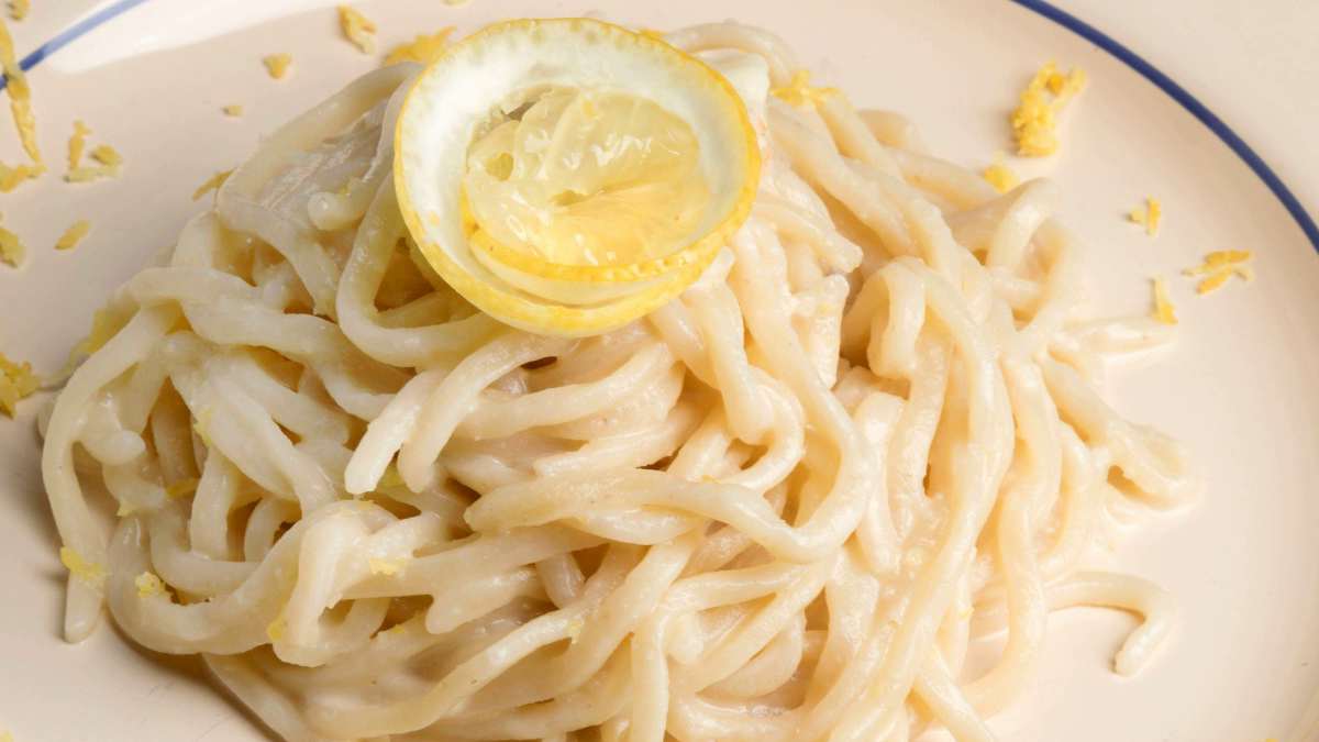 Spaghetti au citron