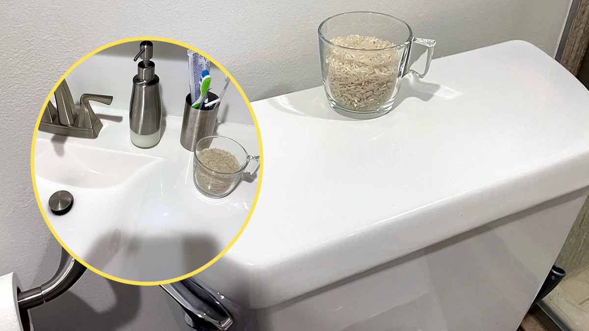 Laissez toujours un bol de riz dans la salle de bain : c’est la solution à un problème que nous avons tous !