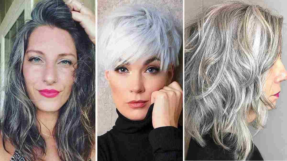 Quelle coupe de cheveux gris pour femme de 40 ans pour paraître plus jeune