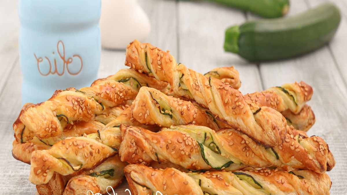 Gressins aux courgettes