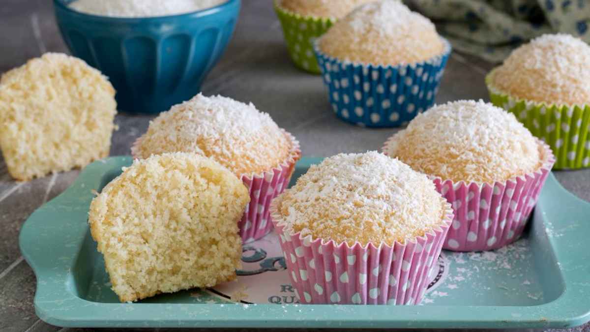 Muffin à la noix de coco