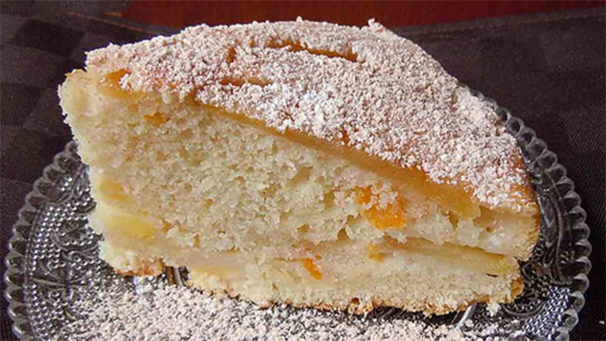 Gâteau aux pommes et à la noix de coco sans œufs ni beurre